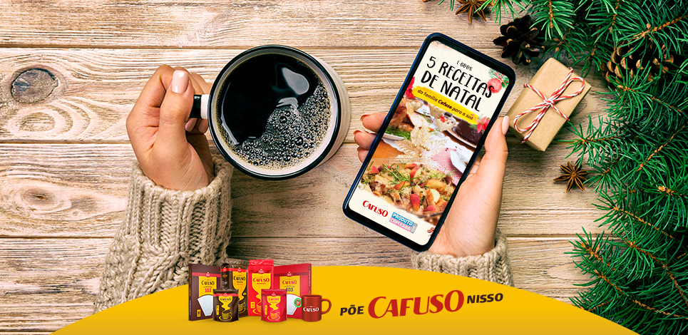 Receitas natalinas: E-book com 5 pratos para a ceia de Natal - Café Cafuso  | Realcafé